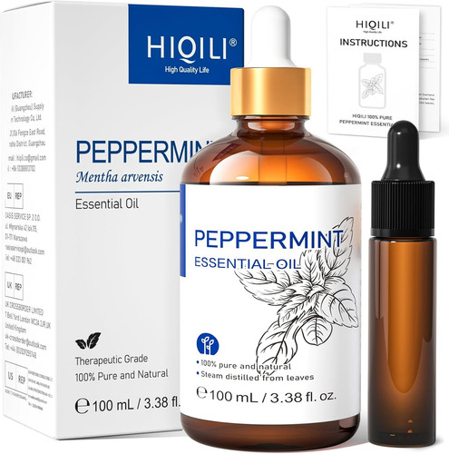 Peppermint essential oil add - peppermint,