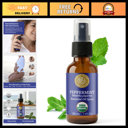 Organic peppermint essential - organic,