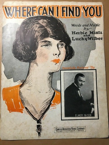 1925 where can find you - "where,