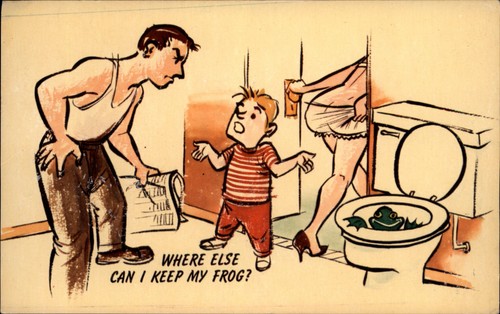 Where else can keep frog - where,