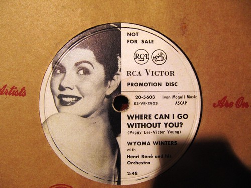 Rca promo wyoma winters - dj,